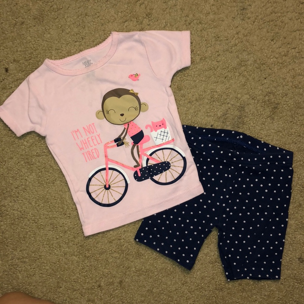 MATCHING SET BABY GIRL 12M / Carters